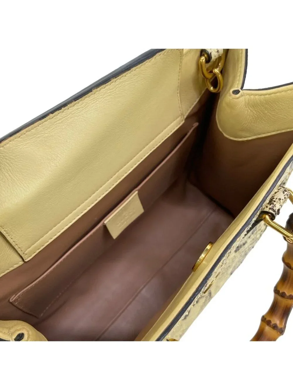 Gucci Handbag Diana Small Tote Yellow